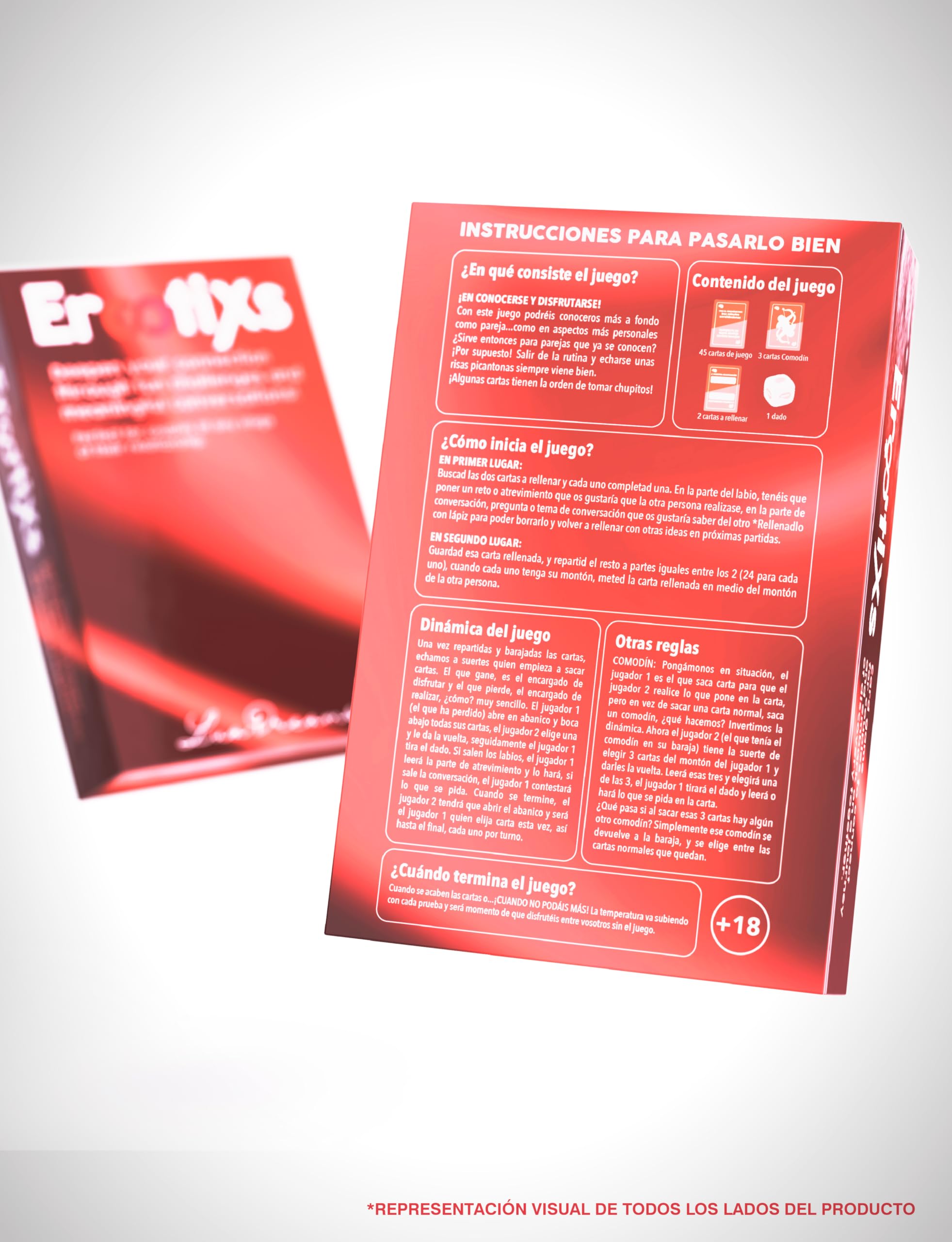 Couples Card Game - Fun Relationship Questions & Challenges for Date Night, Valentine's Day & Anniversaries | 2nd Edition Spanish Board Game for Adults | Perfect Gift for Boyfriend, Girlfriend, Husband & Wife