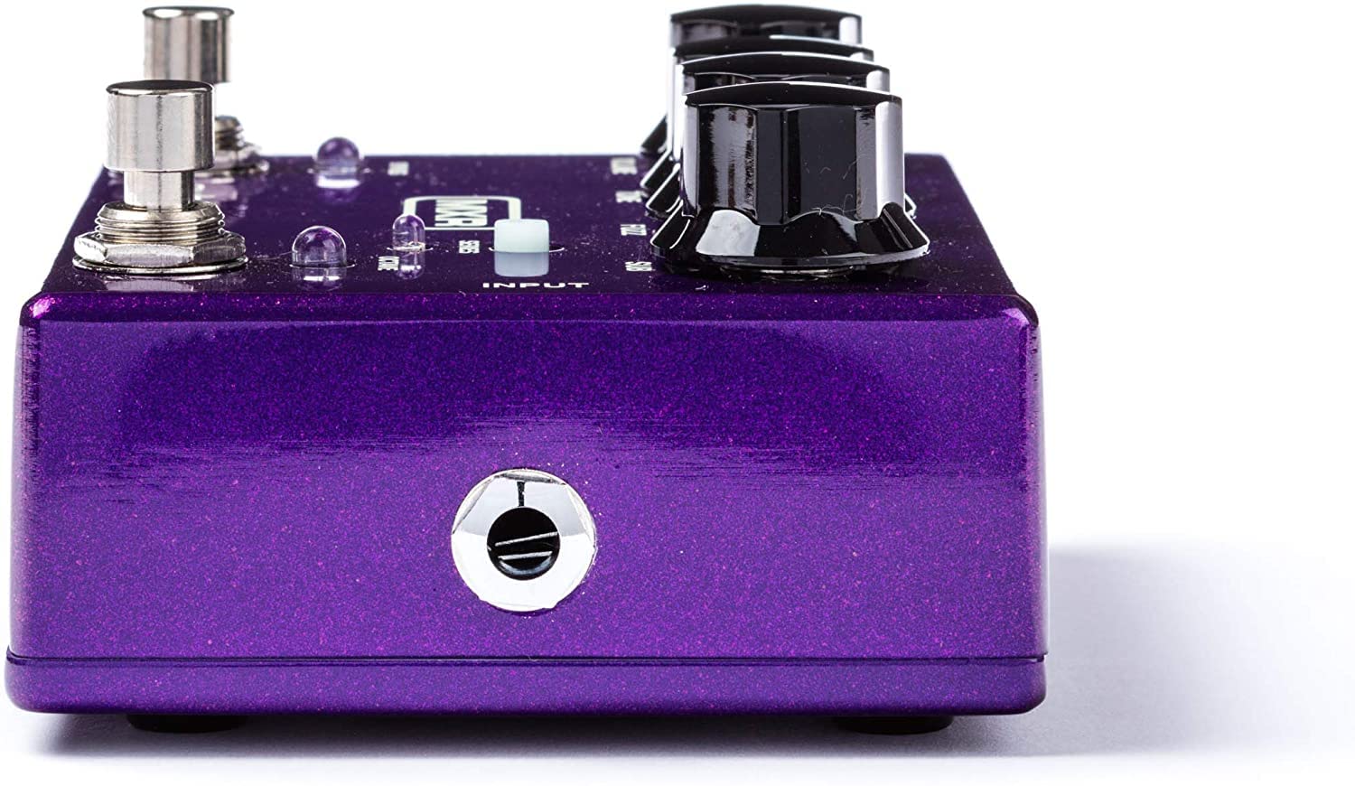 MXR M225 Sub Machine Fuzz Guitar Effects Pedal Bundle with MXR Instrument Cable & 2 Patch Cables - Professional Distortion Pedal for Electric Guitar, Bass & Studio Recording - Perfect for Rock, Metal & Live Performances