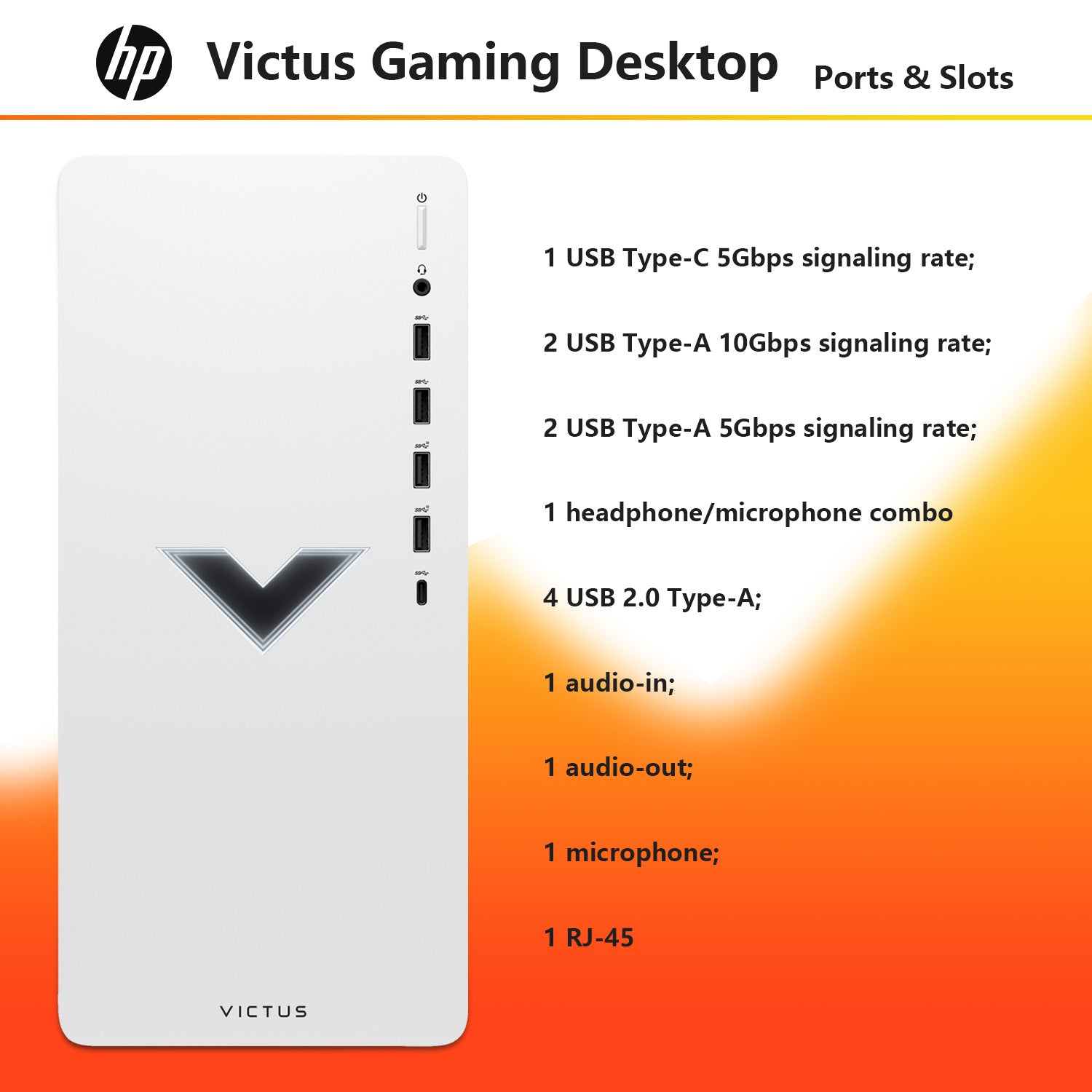 HP Victus 15L Gaming Desktop PC - Intel Core i7, 16GB RAM, NVIDIA GeForce RTX 4060, 256GB SSD, Windows 11 Home (White) | Powerful Tower Computer for Gaming, Streaming & Creative Work