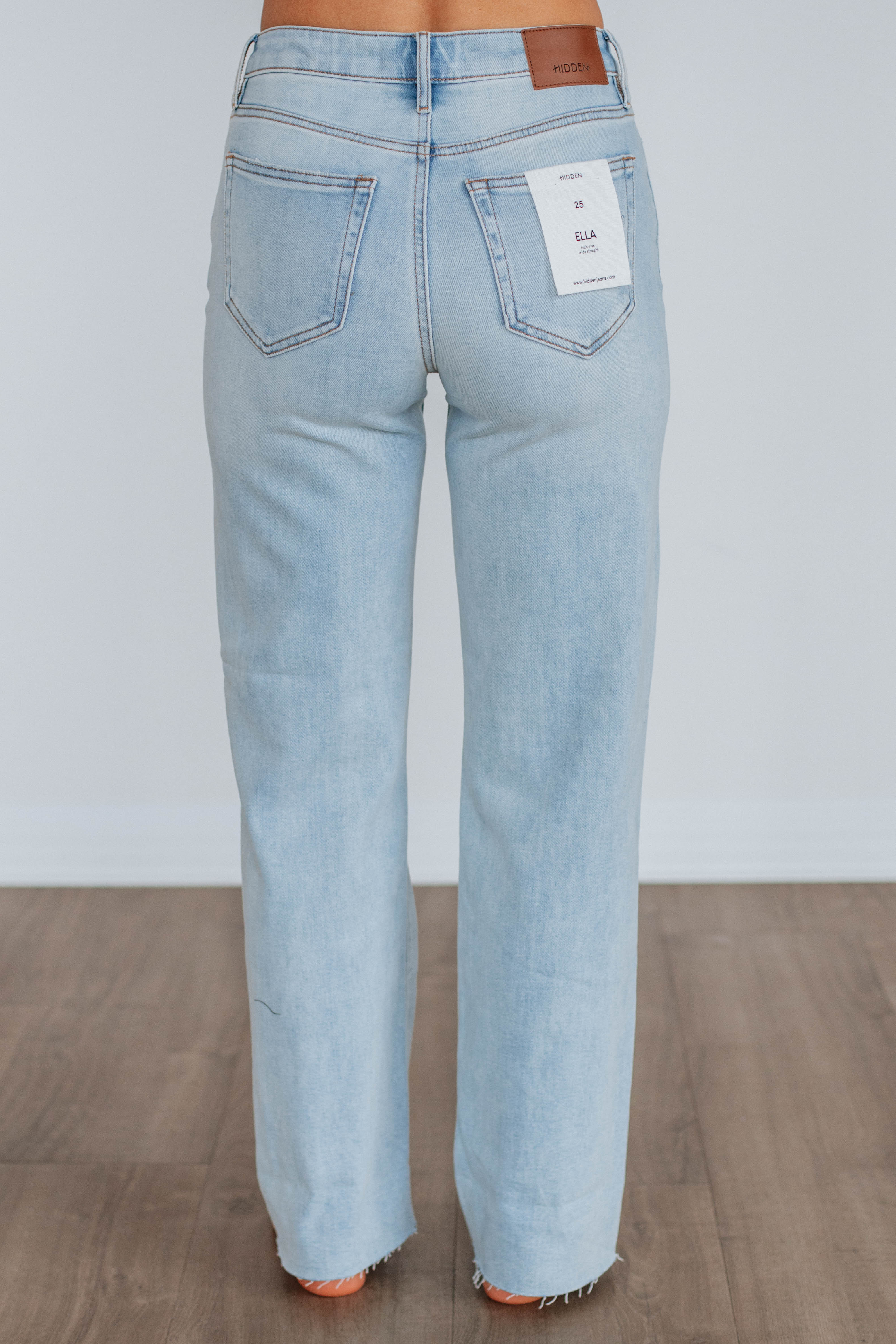 Ella Hidden Jeans - Comfortable Stretch Denim Pants for Women | Perfect for Travel, Work & Everyday Wear