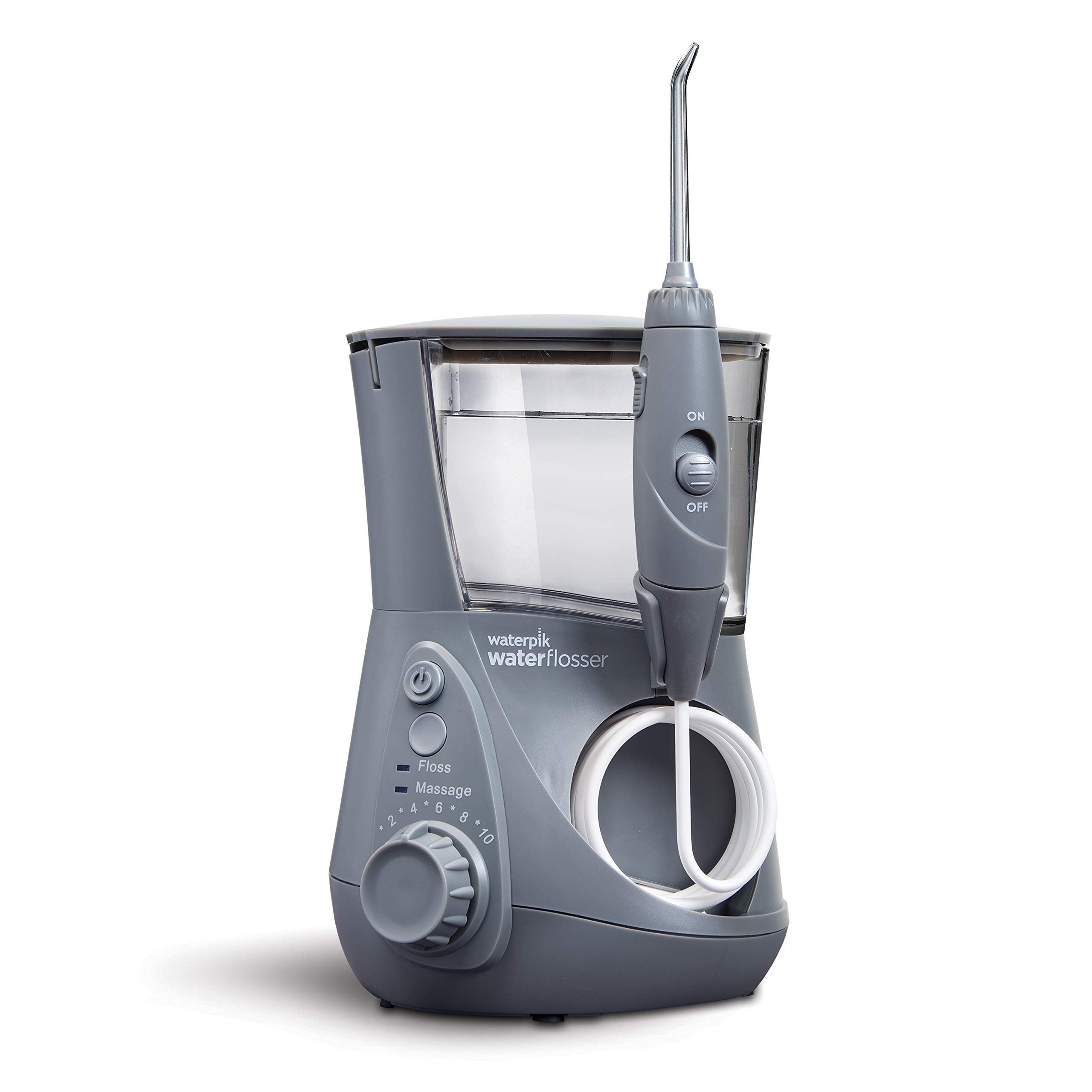 Waterpik Aquarius Professional Water Flosser with 7 Tips - Electric Dental Water Jet for Teeth, Gums & Implants - Perfect for Braces, Dentures & Oral Hygiene Care at Home