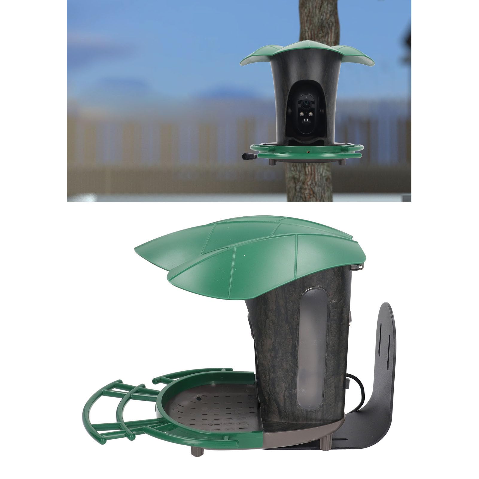 Smart Bird Watching Camera - 4G HD 2MP Bird Feeder Camera with Solar Power & Waterproof Design, AI Bird Identification for Backyard Wildlife Monitoring | Perfect for Bird Lovers, Nature Enthusiasts & Outdoor Observation