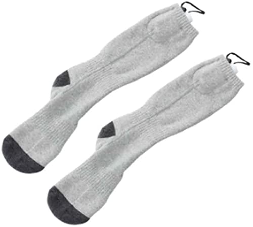 MOSHUO Smart Electric Heating Socks for Men & Women - Winter Thermal Socks with Adjustable Temperature, Thick Warm Socks for Outdoor Activities, Hiking, Skiing & Cold Weather Comfort