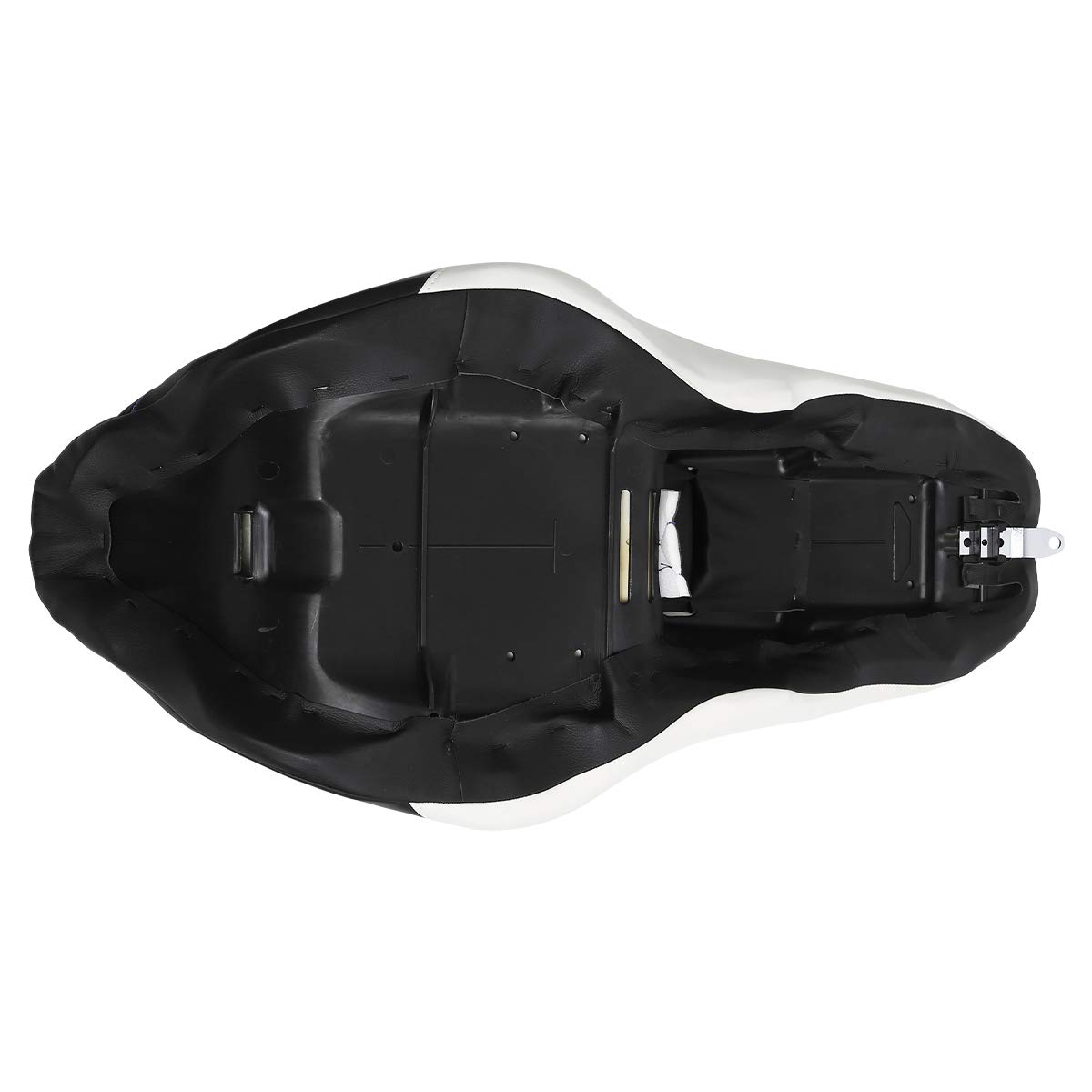 Premium Black Motorcycle One-Piece Two Up Rider & Passenger Seat for Harley Touring Road King Electra Street Glide CVO Tri-Glide 2009-2023 (Style 5) - Comfortable Long Distance Riding & Cruising Accessory