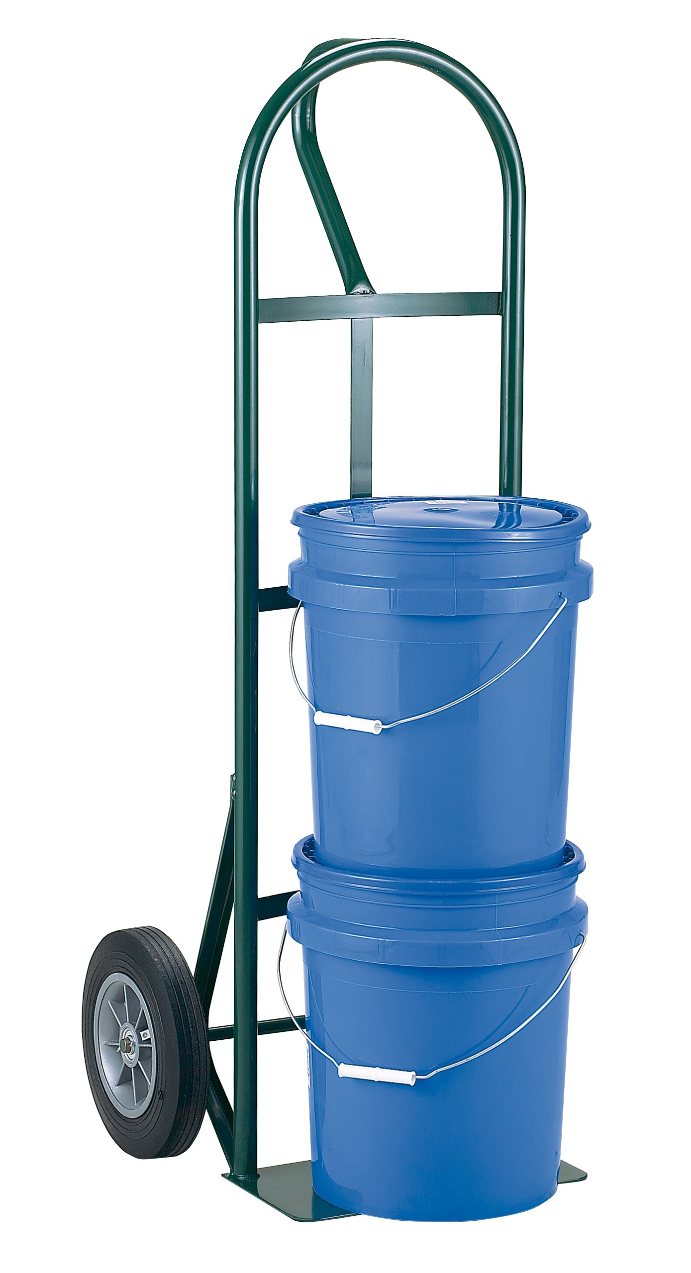 Harper Trucks BKTA86 Heavy Duty Hand Truck - 600 lbs Capacity, Green - Perfect for Moving, Warehouse & Industrial Use