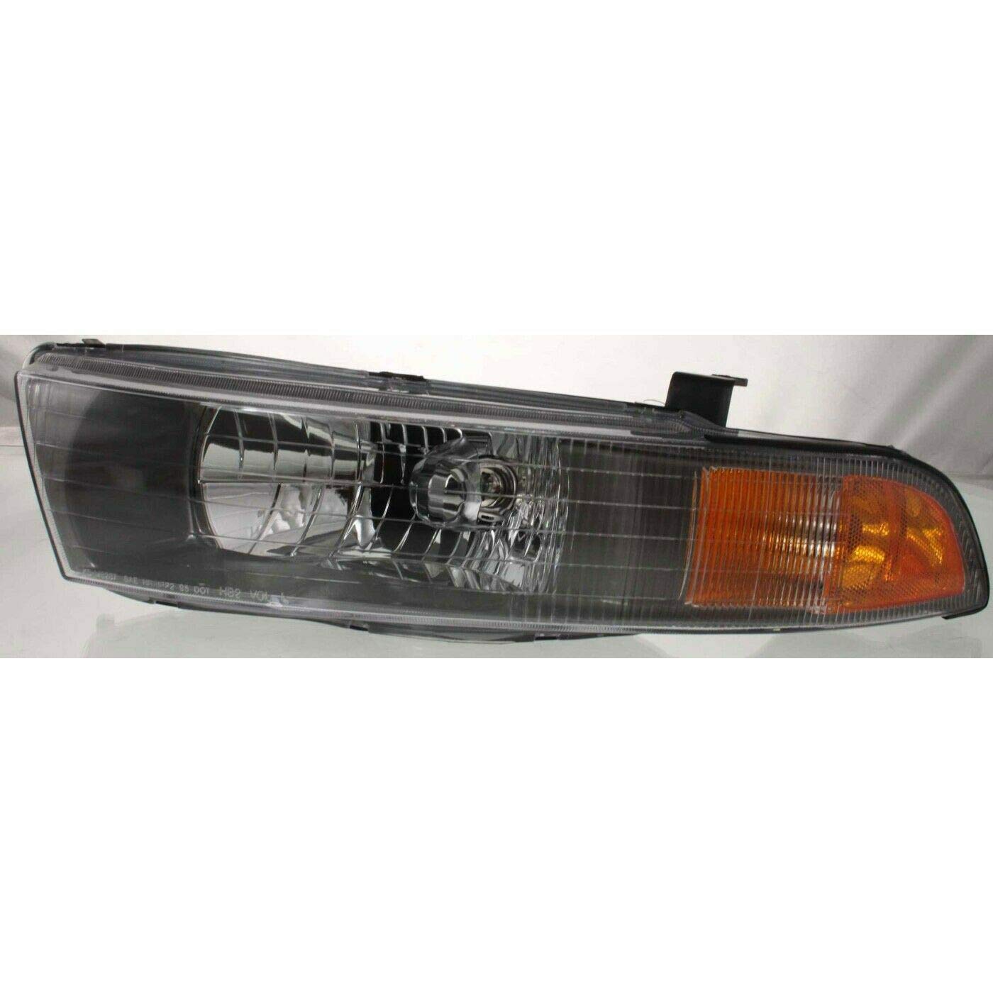 Replacement Headlight Left Clear Lens with Bulb - Compatible with Part #12739686 & MR972843 - Perfect for Night Driving & Auto Repair
