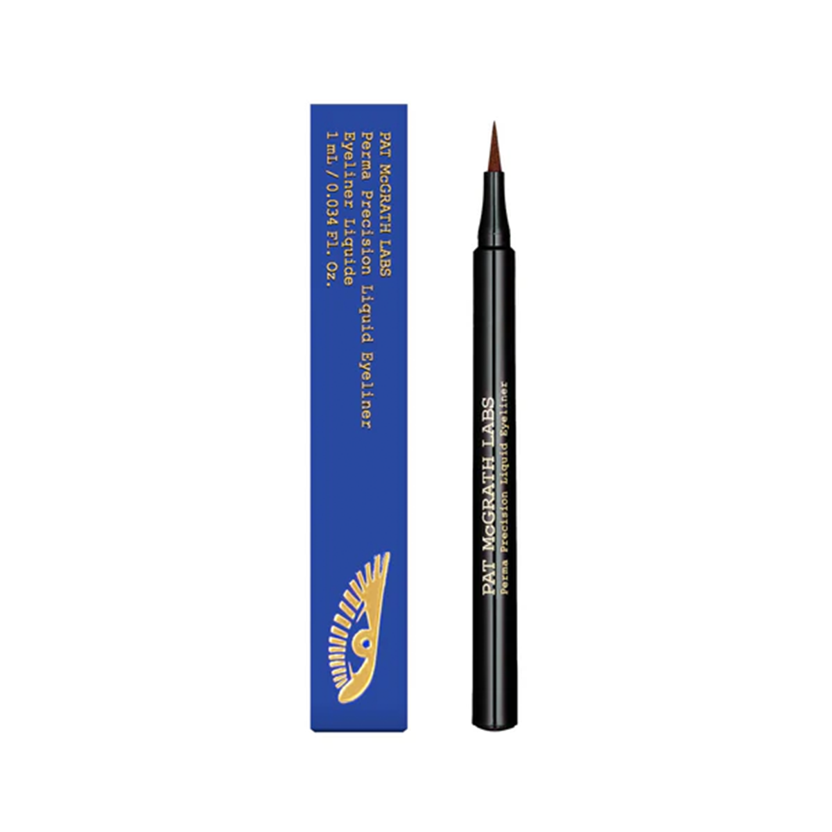Perma Precision Liquid Eyeliner - Extreme Black & Coffee Shades - Long Lasting Waterproof Eyeliner for Dramatic Eye Makeup - Perfect for Day to Night Looks, Parties and Special Occasions