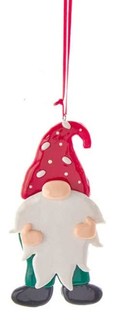 5 Pack DIY Clay Dough Gnome Ornaments - Handmade Christmas Tree Decorations for Holiday, Party & Home Decoration - Perfect for Gifts, Crafts & Festive DIY Projects