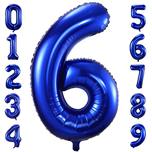 Navy Blue Number 6