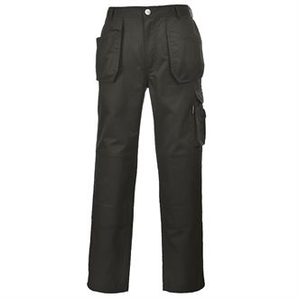 Portwest KS15 Men's Slate Grey Work Trousers - Durable & Comfortable for Construction, Warehouse & Outdoor Jobs