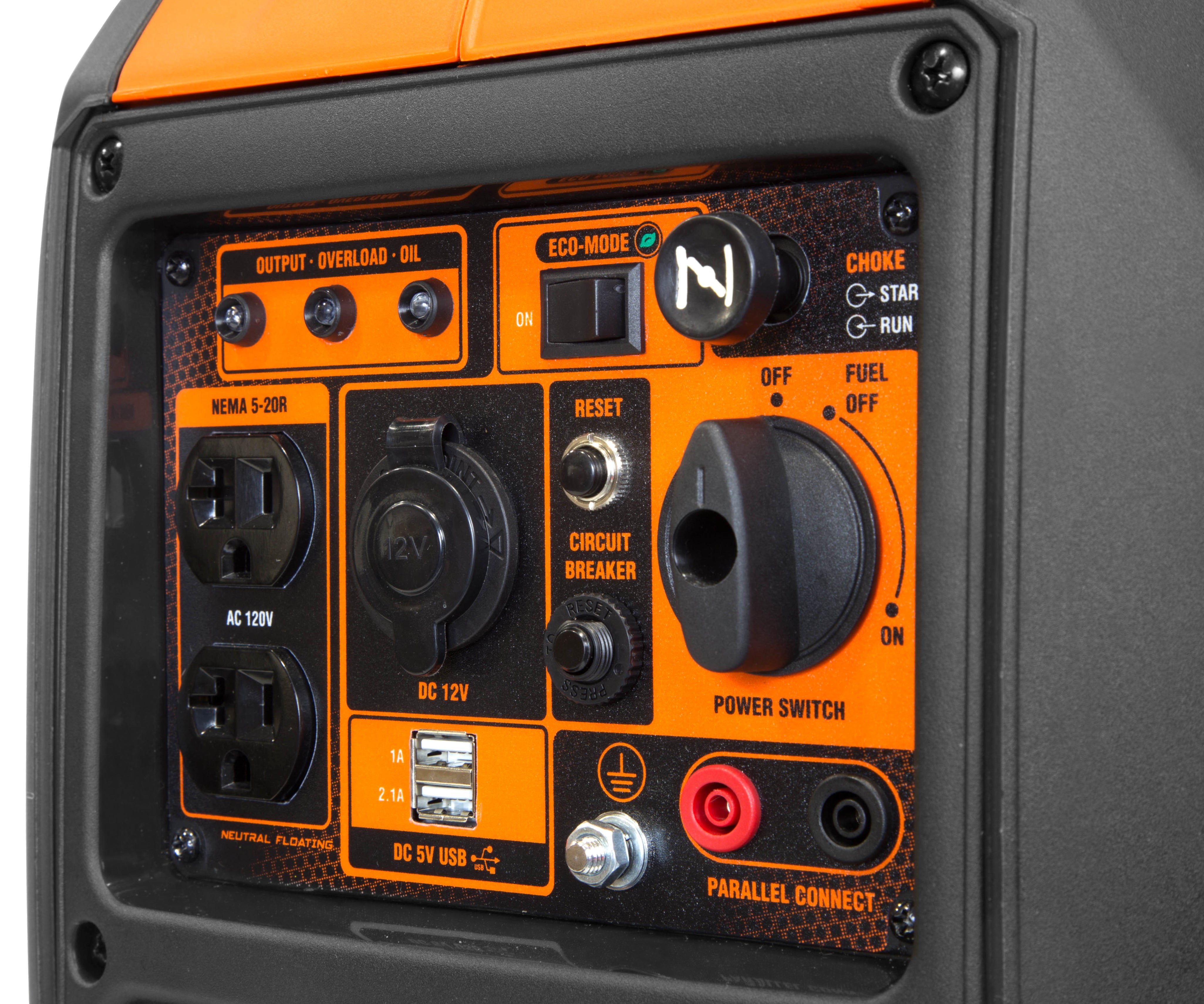 WEN R56235i 2350W Super Quiet Portable Inverter Generator with Fuel Shut Off - CARB Compliant, Ultra Lightweight (Certified Refurbished) - Perfect for Camping, RV Trips & Emergency Power Backup