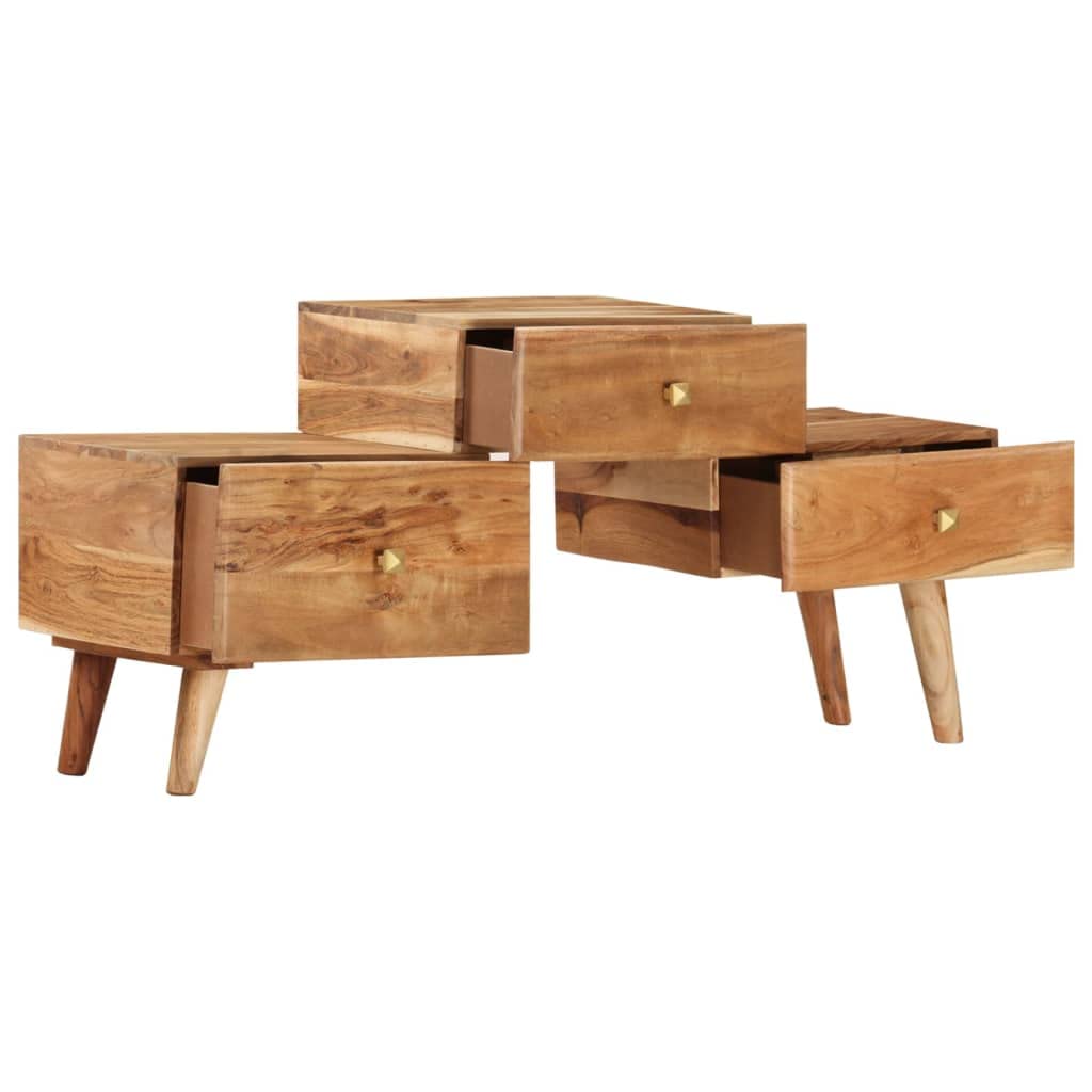 Modern TV Stand with Drawers - 42.5