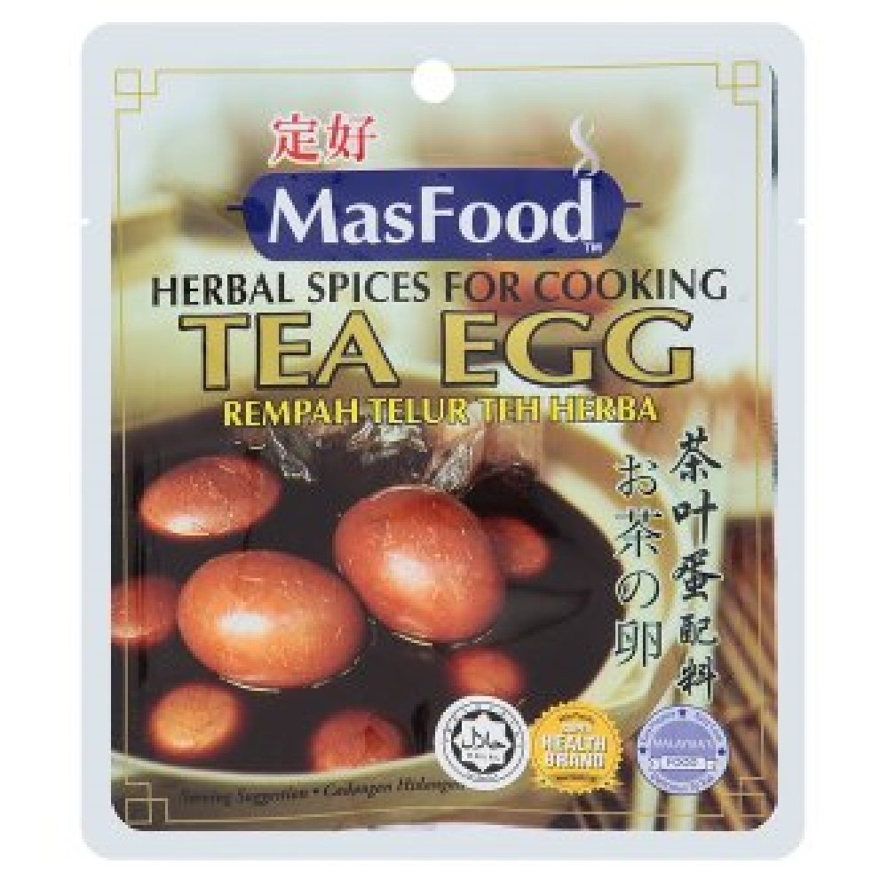 Premium MasFood Herbal Spices for Cooking & Tea Eggs - 35g (3 Pack) | Authentic Flavor Enhancer for Asian Dishes, Soups & Homemade Tea Eggs | Perfect for Home Chefs & Traditional Recipes