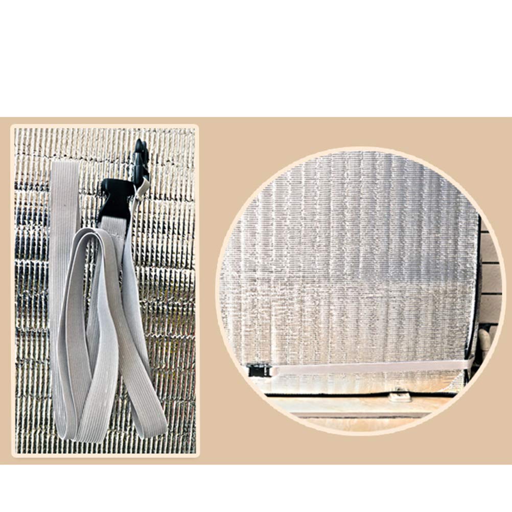 BESPORTBLE Large Outdoor Air Conditioner Cover - Heavy Duty Metal AC Cover for Outside Units, Sun Shade & Protector - Perfect for Patio, Backyard, and Home Exterior Protection