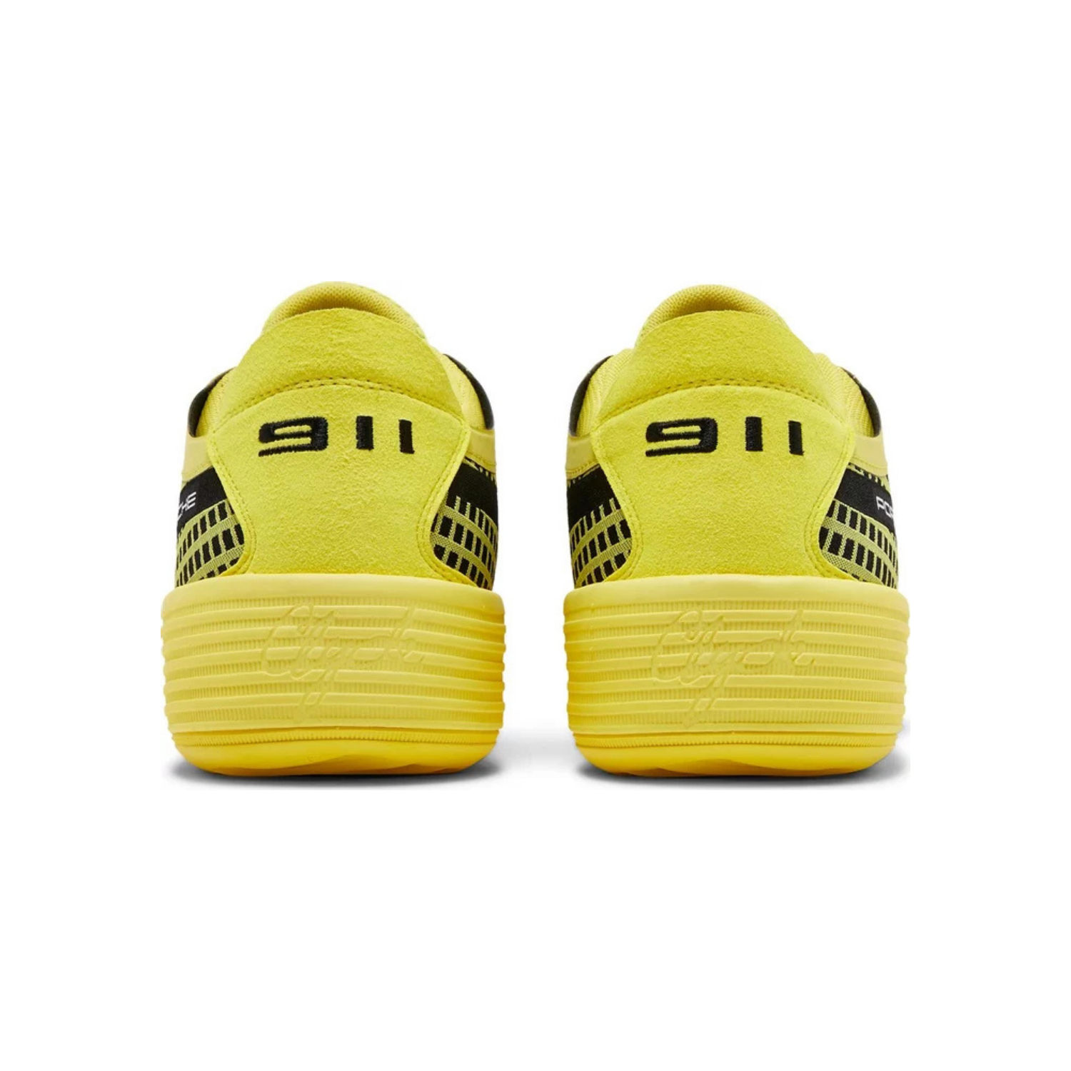 Puma Clyde All Pro Porsche Legacy Celandine Basketball Shoes - Men's High-Performance Sneakers for Court Play & Street Style