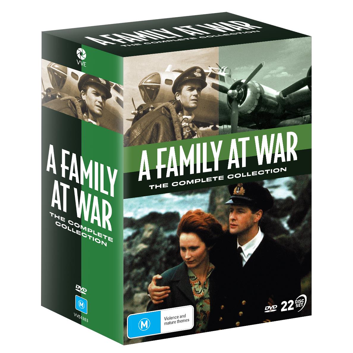 A Family at War: The Complete Collection DVD Box Set - British WWII Drama Series for History Lovers & Family Movie Nights