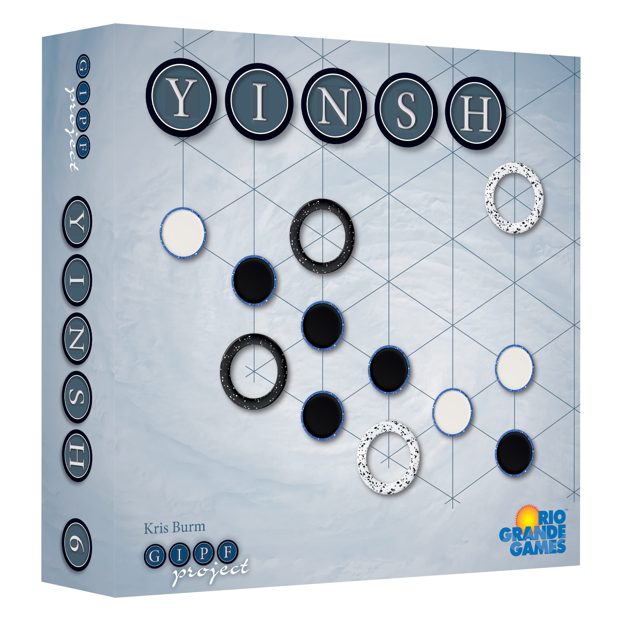 Rio Grande Games Yinsh - Award-Winning Abstract Strategy Board Game for Adults & Families | Perfect for Game Nights, Parties & Brain Training