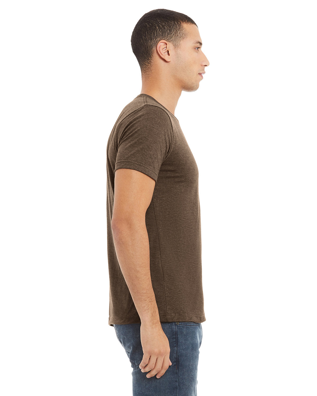 Bella + Canvas 3001CVC Unisex Heather CVC Crew Neck T-Shirt - Soft Cotton Blend for Casual Wear, Workout & Everyday Comfort