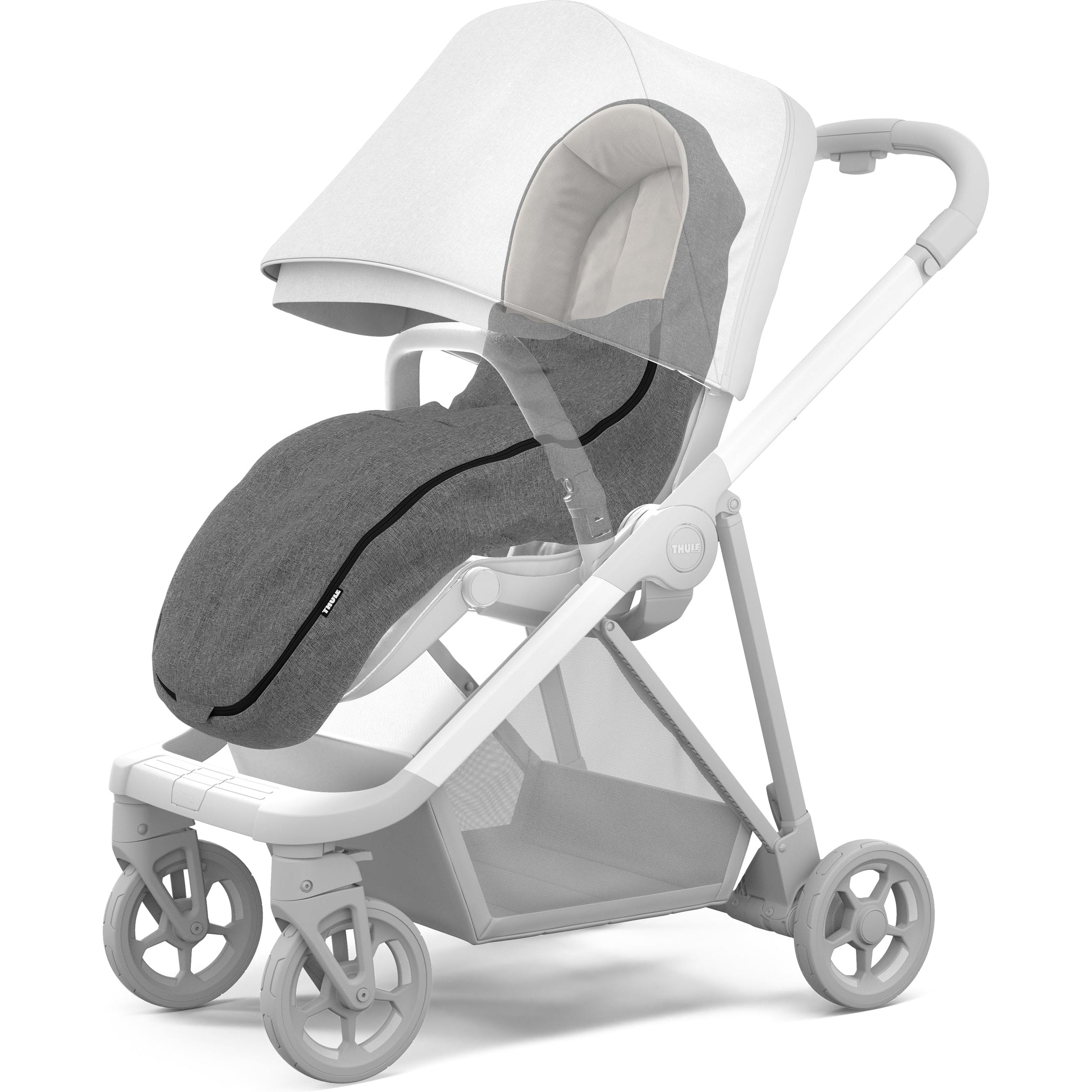 Thule Stroller Footmuff - Waterproof & Warm Baby Stroller Cover for Winter - Cozy Infant Footmuff for Strollers & Prams - Perfect for Outdoor Walks, Shopping & Travel