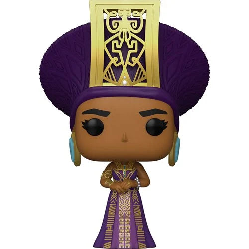 Black Panther Wakanda Forever Pop! Vinyl Figure - Queen Ramonda Collectible [1099] | Marvel Movie Merchandise for Fans & Collectors | Perfect for Display, Gifts, and Comic Conventions