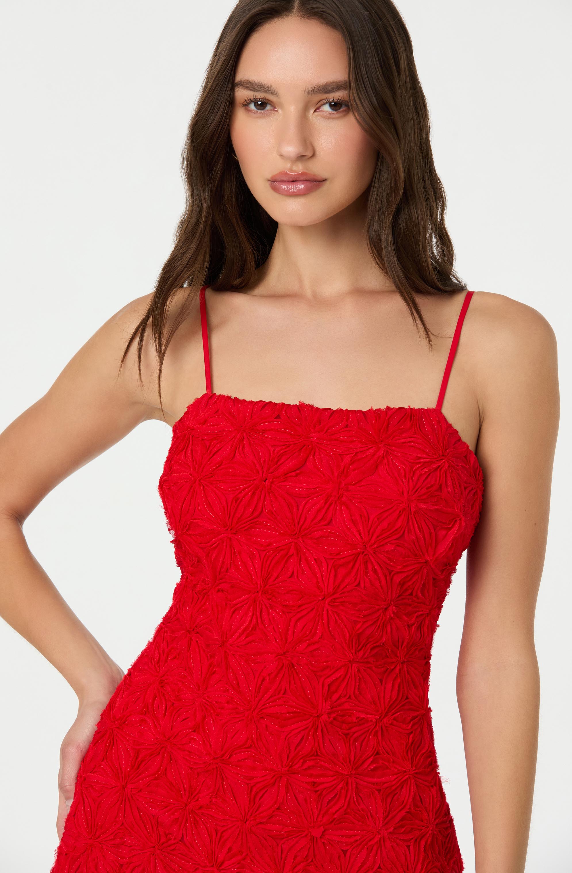 3D Floral Mini Dress for Women - Elegant Summer Party Dress, Casual Sundress, Beach Cover Up - Perfect for Weddings, Vacations & Date Nights
