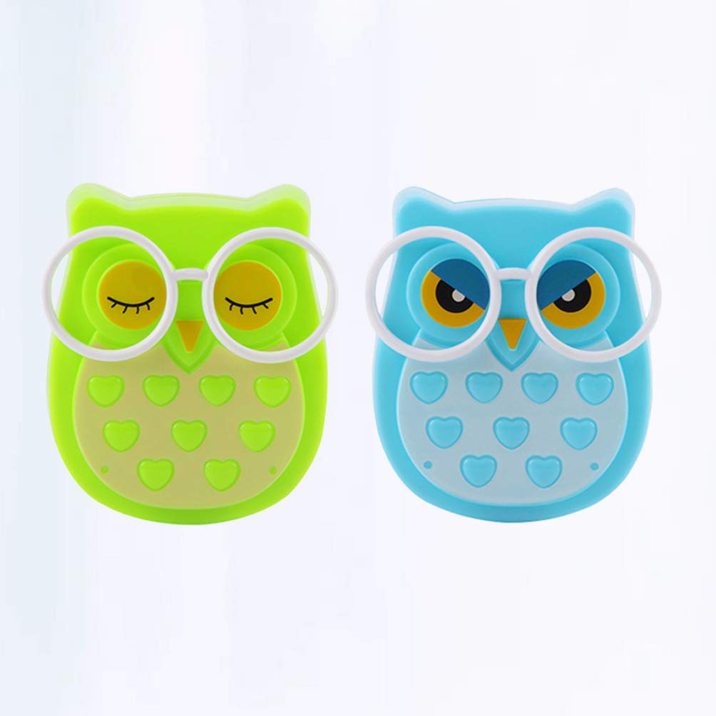 Uonlytech 2-Pack LED Owl Night Light for Kids - Auto Sensor Wall Lamp, Cute Baby Owl Shaped Nightlight for Nursery, Bedroom, Hallway - Perfect Sleep Aid & Decorative Lighting for Children's Rooms