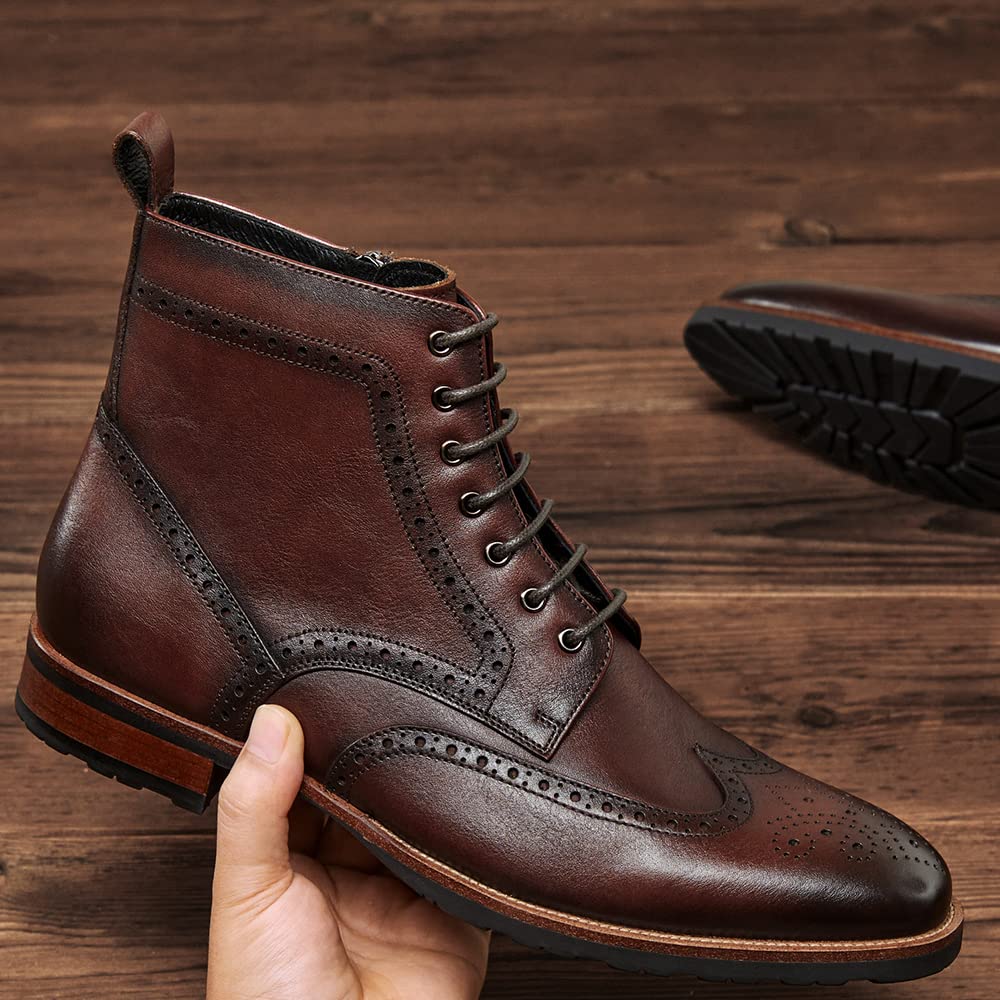 Men's Casual Chukka Boots - Comfortable Oxford Dress Shoes for Work & Outdoor | Perfect for Office, Business, Dating & Daily Wear