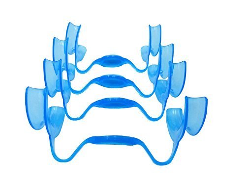 Professional Blue LED Teeth Whitening Kit with M-Shape Intraoral Cheek Retractor & Lip Holder (30pcs) - Perfect for Dental Clinics, At-Home Whitening, and Cosmetic Procedures