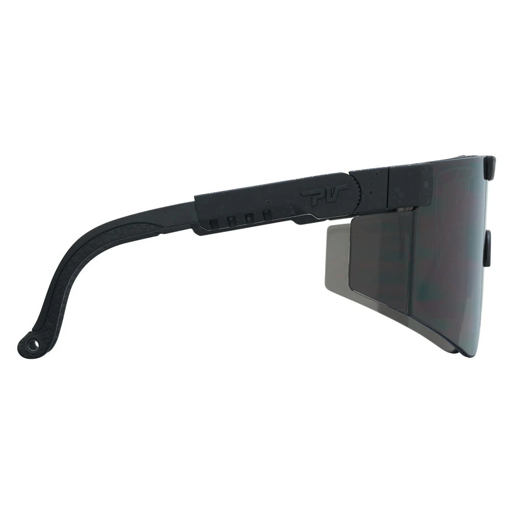 Pit Viper The Blacking Out Original 2.0 Sunglasses - Polarized UV Protection Sports Sunglasses for Running, Cycling & Outdoor Activities