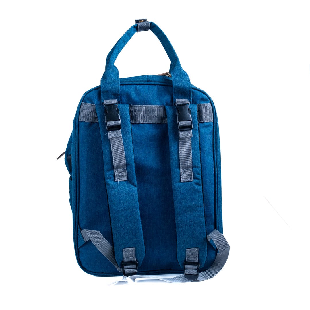 BabyBear Diaper Bag Backpack - Large Insulated Baby Bag with Changing Pad, Stroller Straps & Multiple Pockets for Travel, Daycare & Outings