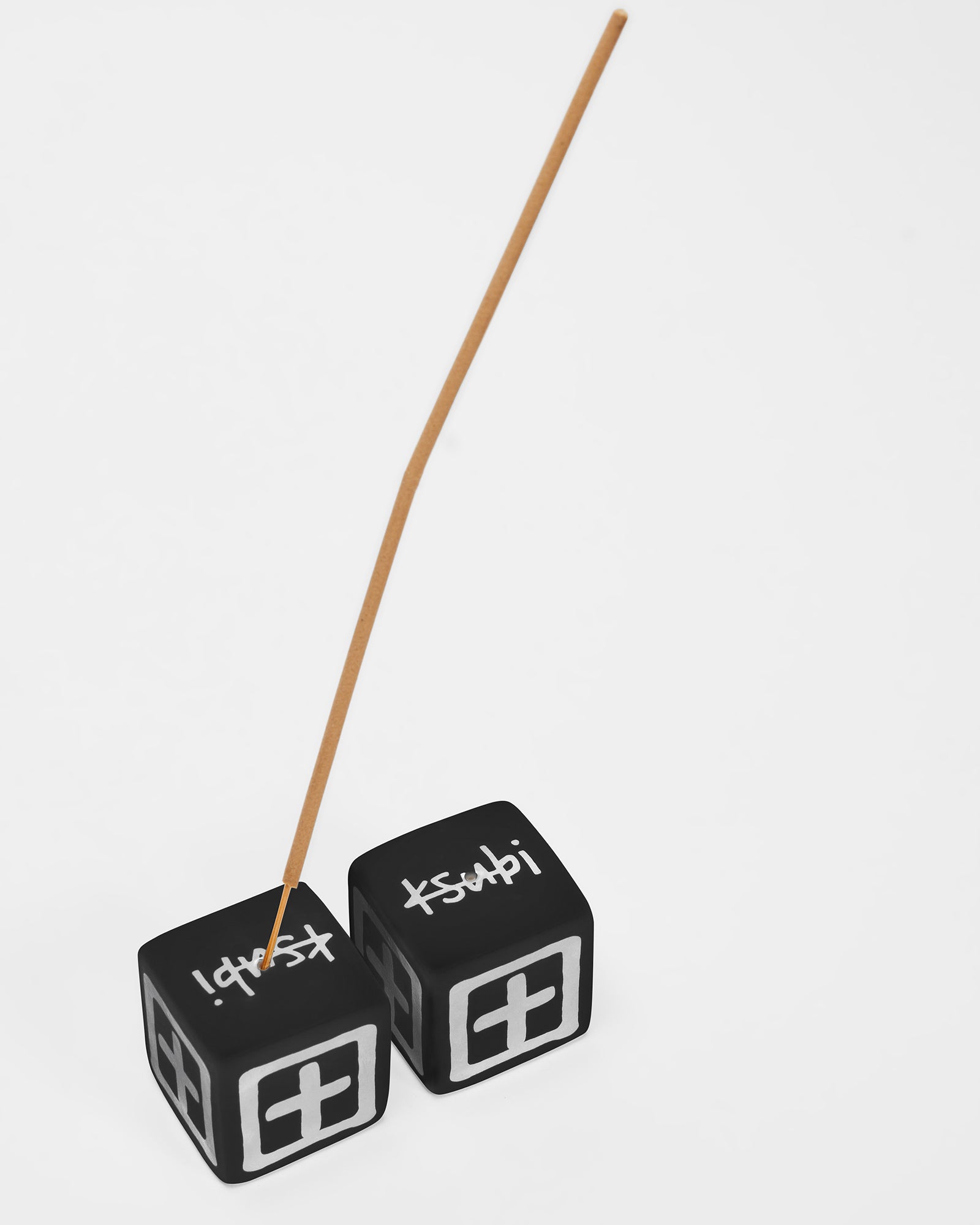 Premium Black Incense Kube Stand - Elegant Holder for Sticks & Cones | Perfect for Meditation, Yoga, Home Decor & Aromatherapy