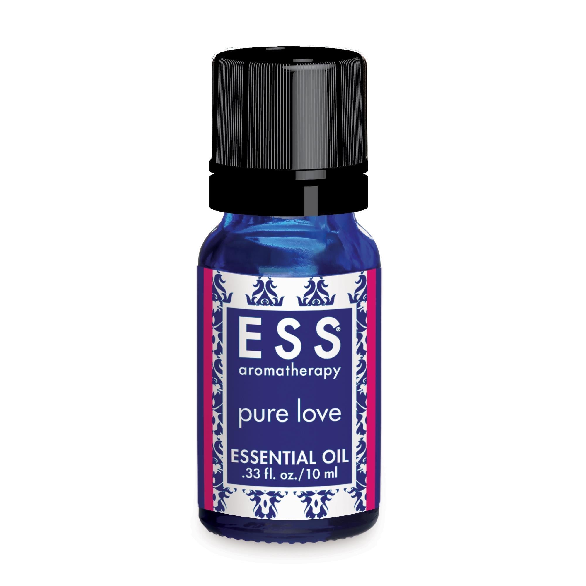 ESS Pure Love Essential Oil Blend - 10mL | Aromatherapy for Relaxation, Stress Relief & Emotional Balance | Perfect for Diffusers, Massage & Home Spa