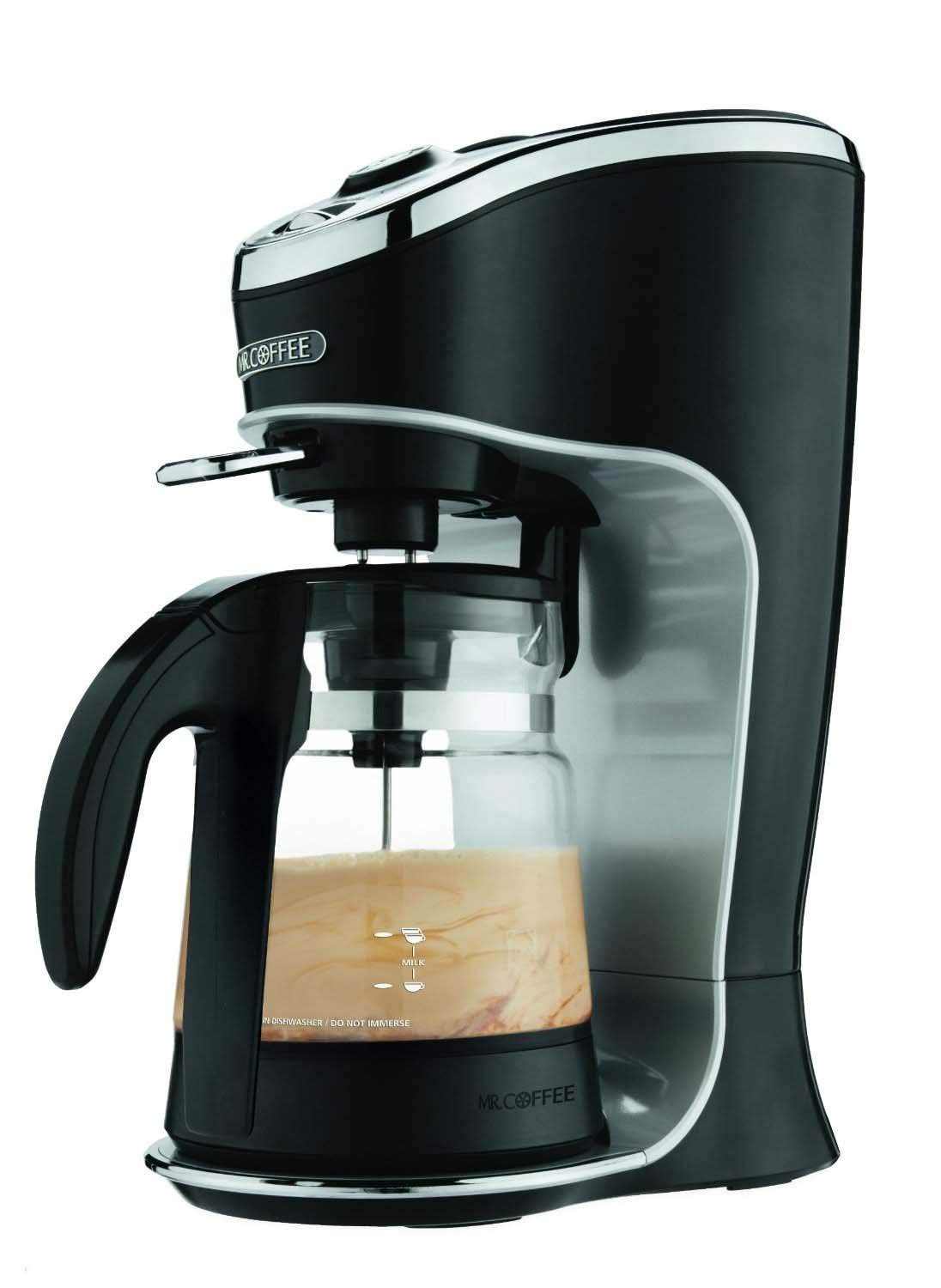 Mr. Coffee Cafe Latte Maker - 12 Cup Automatic Espresso and Cappuccino Machine with Milk Frother, Perfect for Home, Office, and Coffee Shops