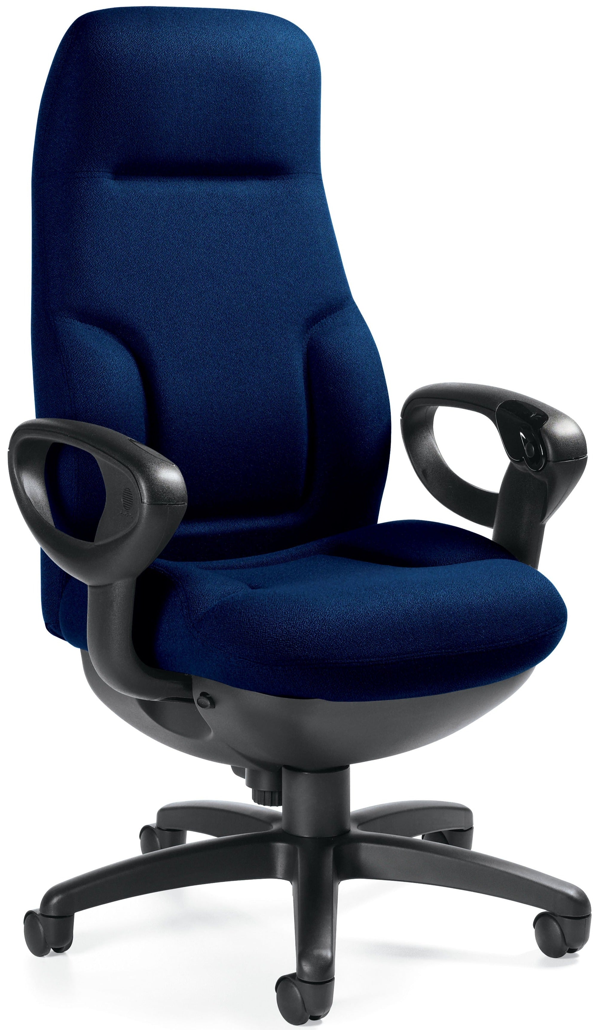 Premium Global Concorde Fabric Big & Tall Office Chair - Ergonomic Executive Desk Chair with Lumbar Support for Home & Office Use - Heavy Duty Comfort for Long Hours of Work