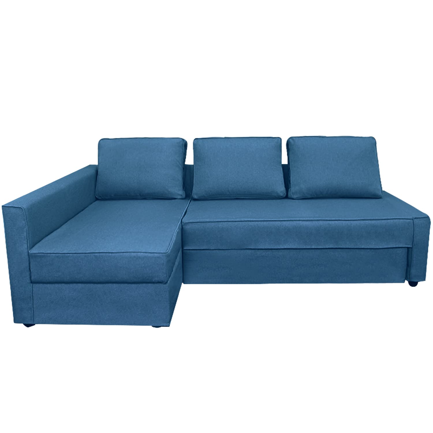 CRIUSJA Sofa Cover for IKEA Friheten Sleeper - Stretchable Corner Couch Slipcover with Cushion & Pillow Covers (AF-30, Left) - Perfect for Living Room, Apartment & Small Space Decor