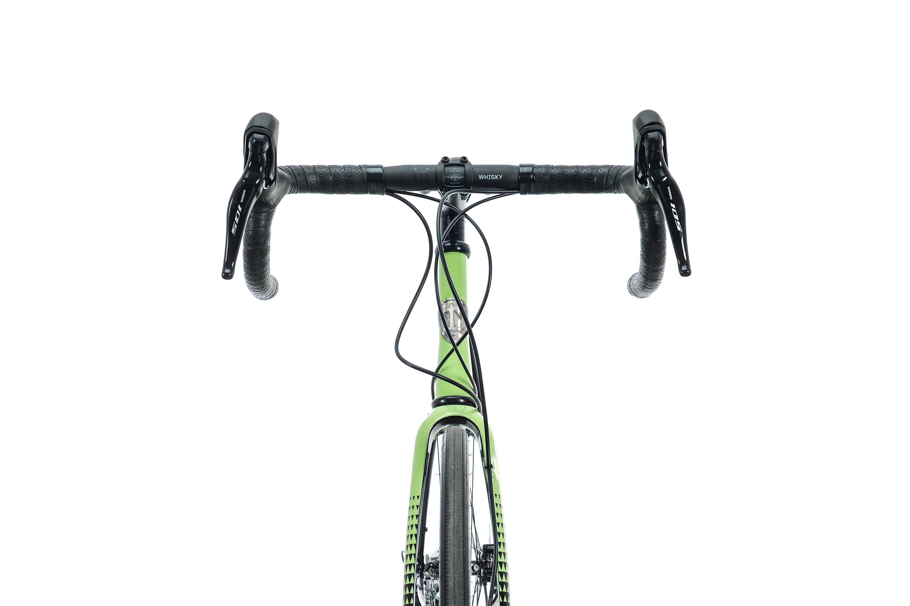 All City Zig Zag 105 Road Bike 2023 - 58cm Lightweight Aluminum Frame with Shimano 105 Groupset - Perfect for Commuting, Fitness Riding & Weekend Adventures