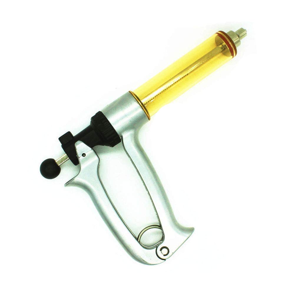 25ml/50ml Livestock Syringe Continuous Injector - Adjustable Agricultural Liquid Dispenser for Poultry & Livestock (Chicken, Duck, Goose, Pig, Cattle, Sheep) - Perfect for Vaccination, Medication & Feeding on Farms