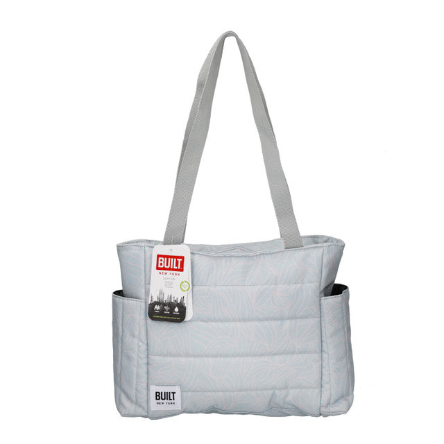 BUILT Mindful Insulated Lunch Tote Bag 7.2L - Leakproof Reusable Cooler Lunch Box for Work, School & Picnics - BPA Free Food Container for Men & Women