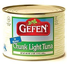 Gefen Chunk Light Tuna - 3 Pack | Premium Canned Tuna for Sandwiches, Salads & Quick Meals | High Protein, Non-GMO, Kosher Certified