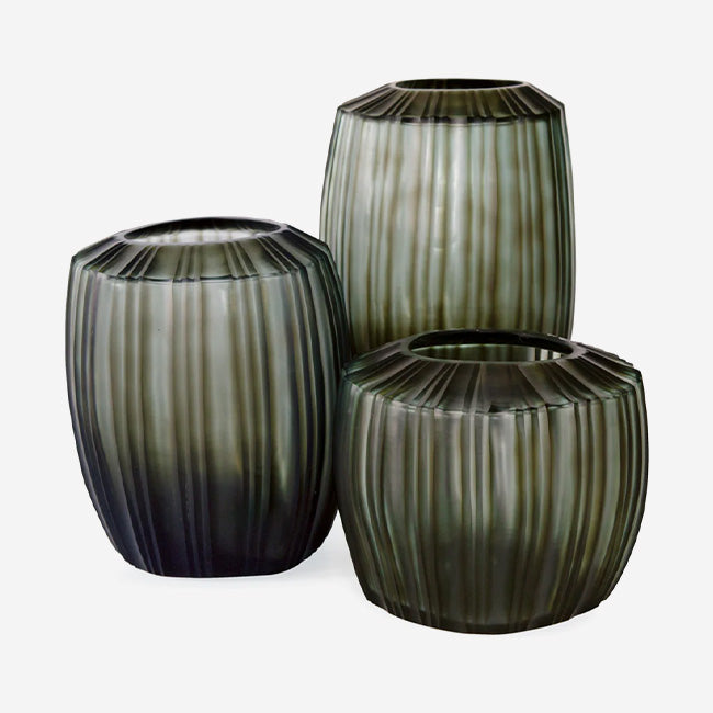 Guaxs Malibu Vase - Modern Ceramic Flower Vase for Home Decor, Wedding Centerpieces & Office Desk Decorations