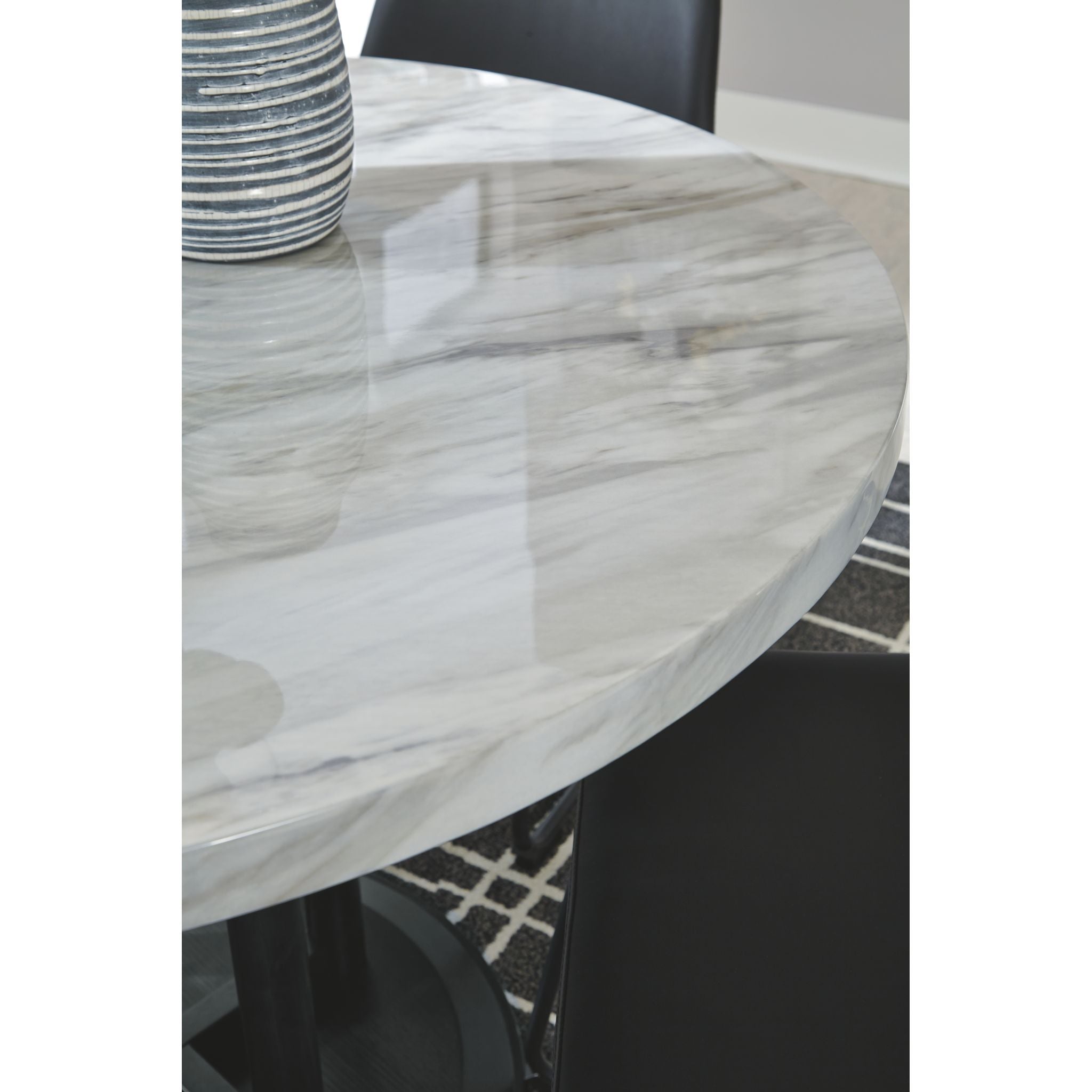 Centiar 5-Piece Counter Dining Set - Modern Bar Stool and Table Set for Kitchen, Breakfast Nook & Small Spaces - Perfect for Apartments, Condos & Compact Homes