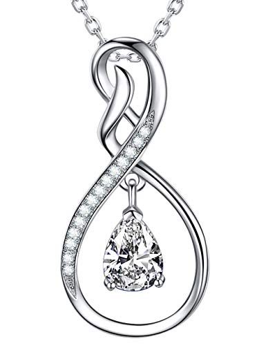 E April - Simulated Diamond Necklace