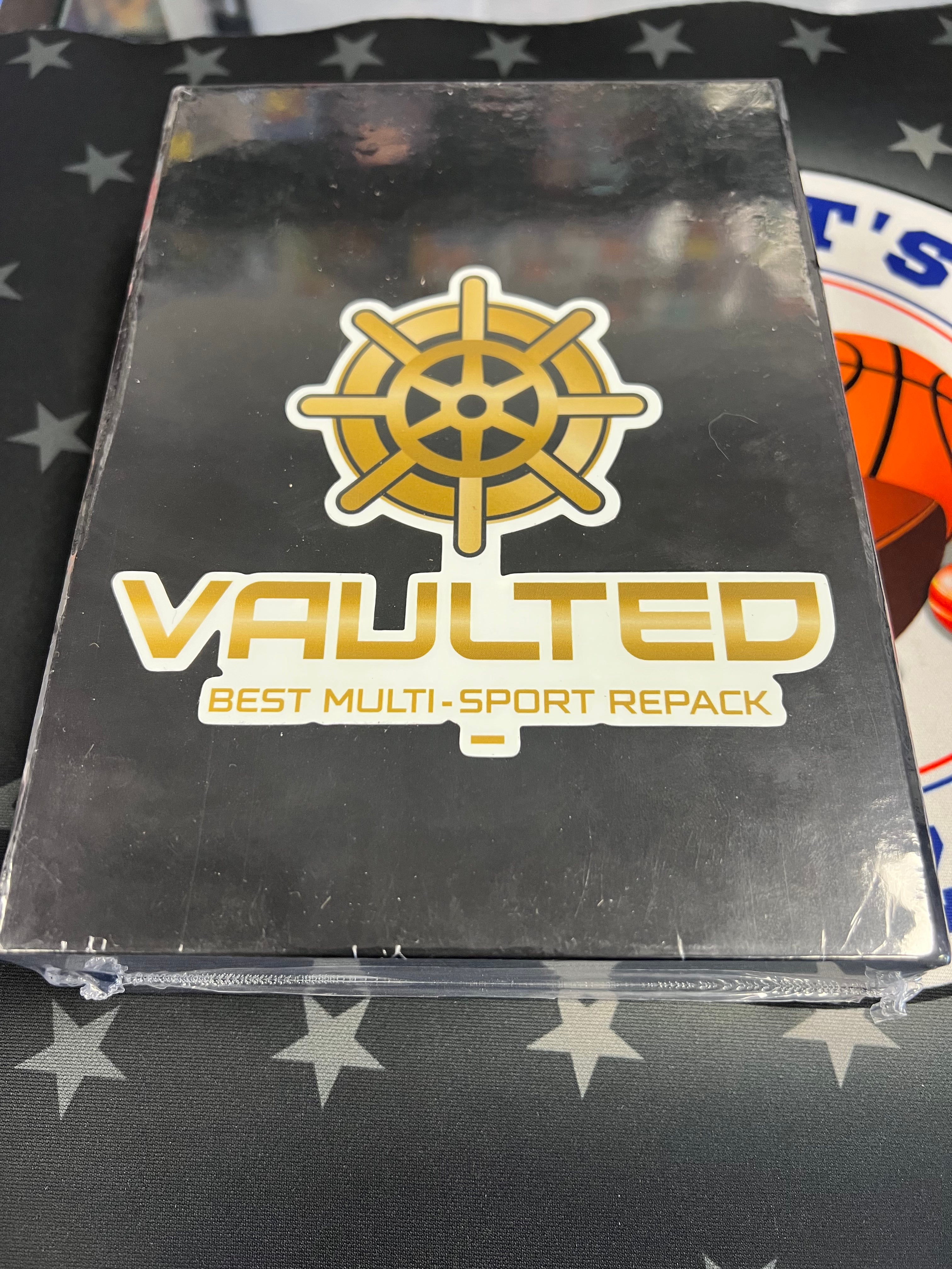 2025 Vaulted Multi-Sport Trading Card Repack Box - Volume 2 | Rare Collectible Sports Cards for Baseball, Basketball & Football | Perfect for Collectors, Investors & Fantasy Sports Enthusiasts
