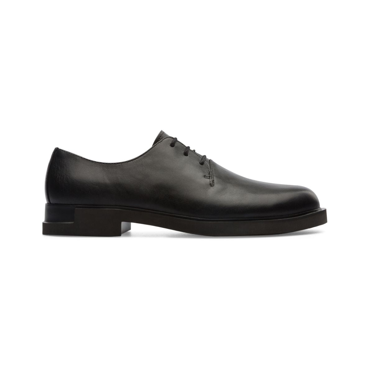 Camper Women's Iman Black Leather Comfortable Walking Shoes - Casual Sneakers for Travel, Work & Everyday Wear