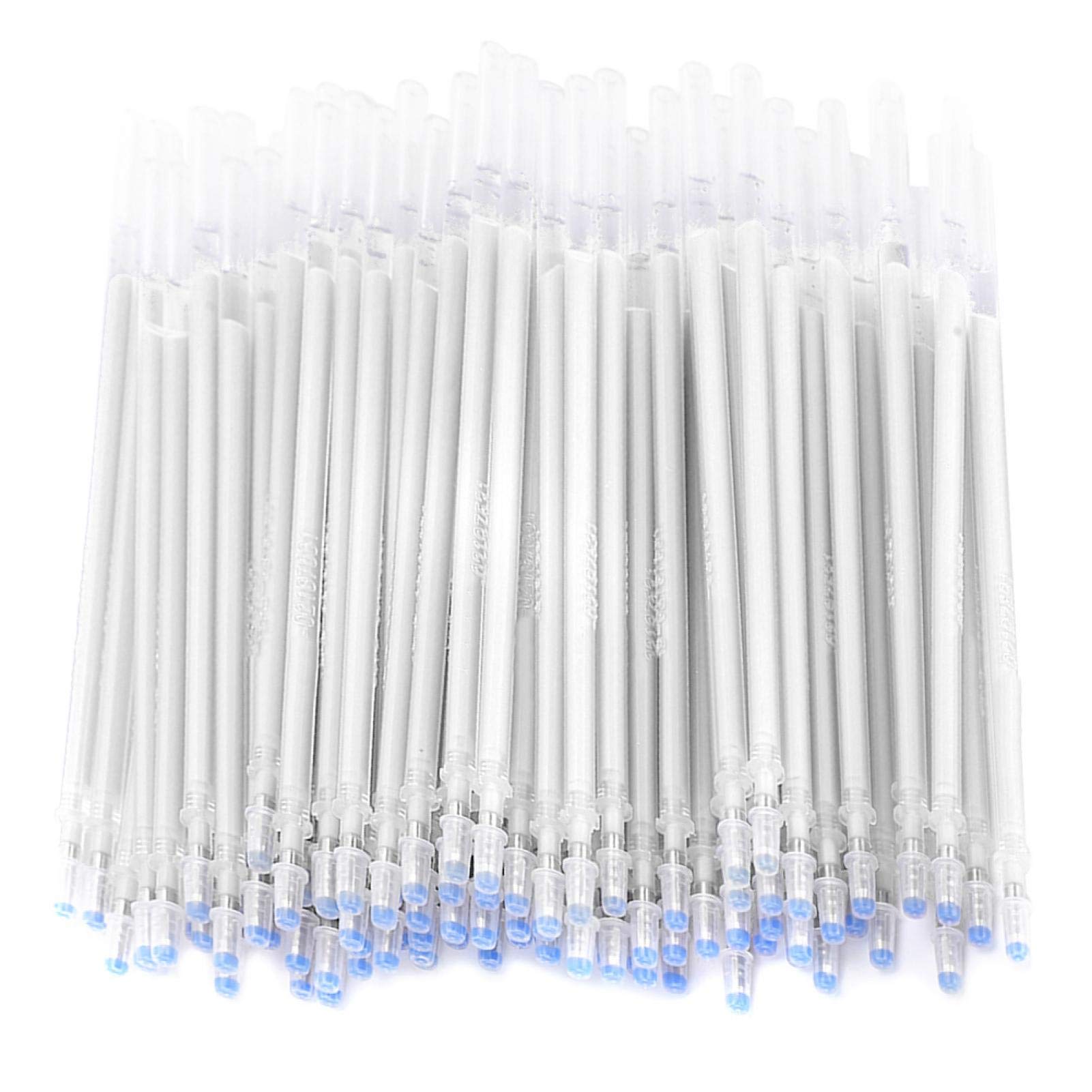 100Pcs White Fabric Marking Refills - High Temperature Disappearing & Heat Erasable Marker for Dressmaking, DIY Sewing & Quilting - Perfect for Tailoring, Pattern Making & Fabric Crafts