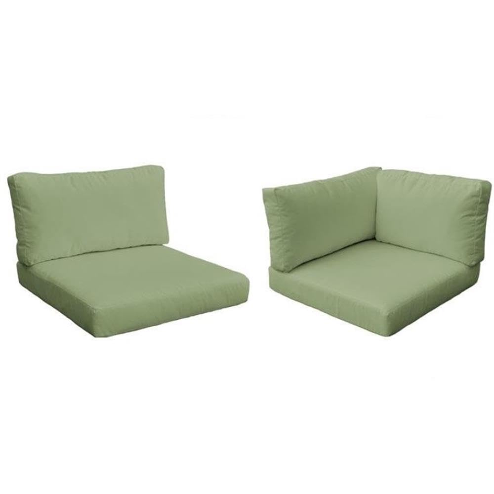 TK Classics Cilantro Green Cover Set for MONTEREY-07c Patio Furniture - Replacement Slipcovers Only (Cushions Not Included) - Perfect for Outdoor Lounge Chairs & Poolside Seating