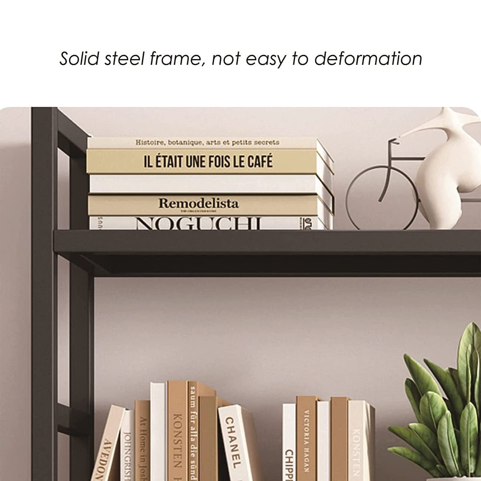 2-Tier Wrought Iron Desktop Bookshelf - Adjustable Office Organizer with Perforated Board, Industrial Style Computer Desk Shelf for Home & Office Storage - Perfect for Books, Plants & Decor (White)