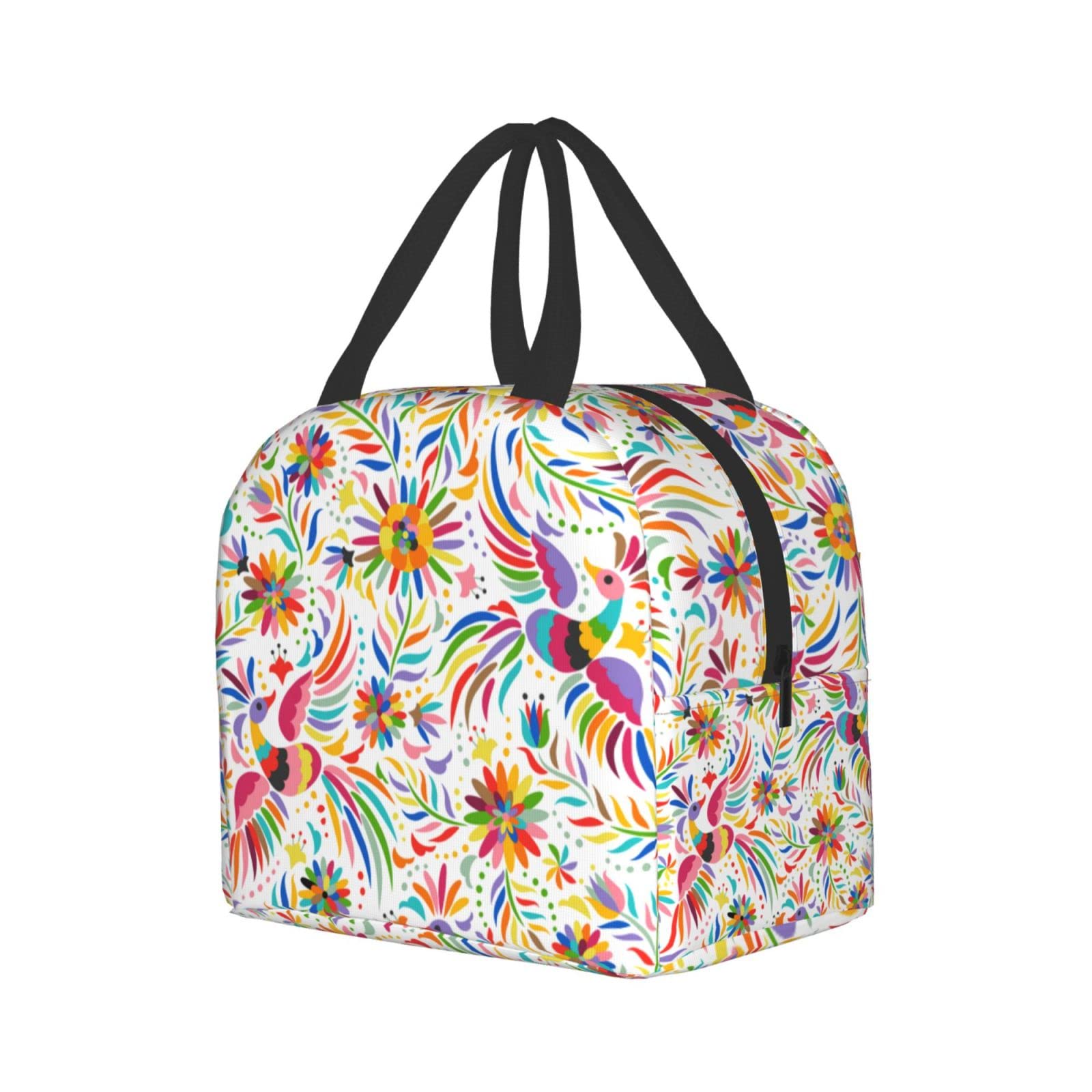 Mexican Style Insulated Lunch Bag for Women & Kids - Work & Picnic Cooler