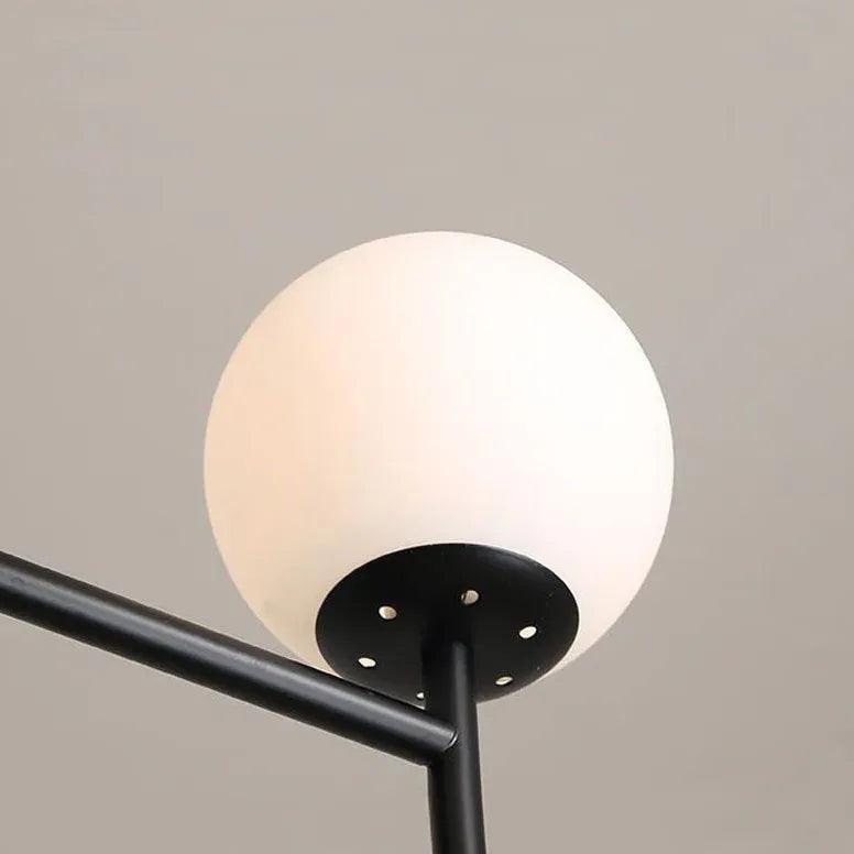 Modern Spherical Glass Multi-Light Chandelier - Elegant Lighting for Living Room, Dining Room, and Bedroom Decor