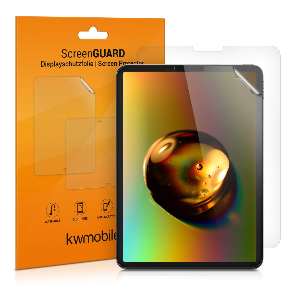 kwmobile Matte Screen Protector for Apple iPad Air 5th Gen (2022) & iPad Pro 11